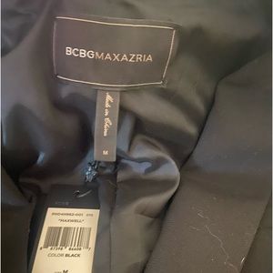 BCBG Maxazria. Black blazer. BNWT